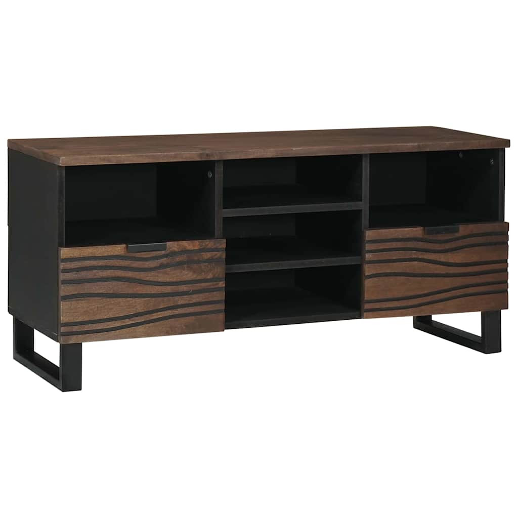 vidaXL TV-Einheiten Walnuss 100 x 33 x 46 cm Holzwerkstoff