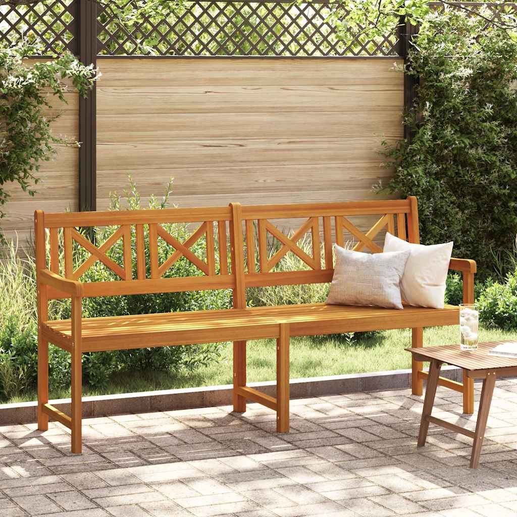 vidaXL Bank Outdoor Natur 180 x 56 x 90 cm Massivholz Akazie