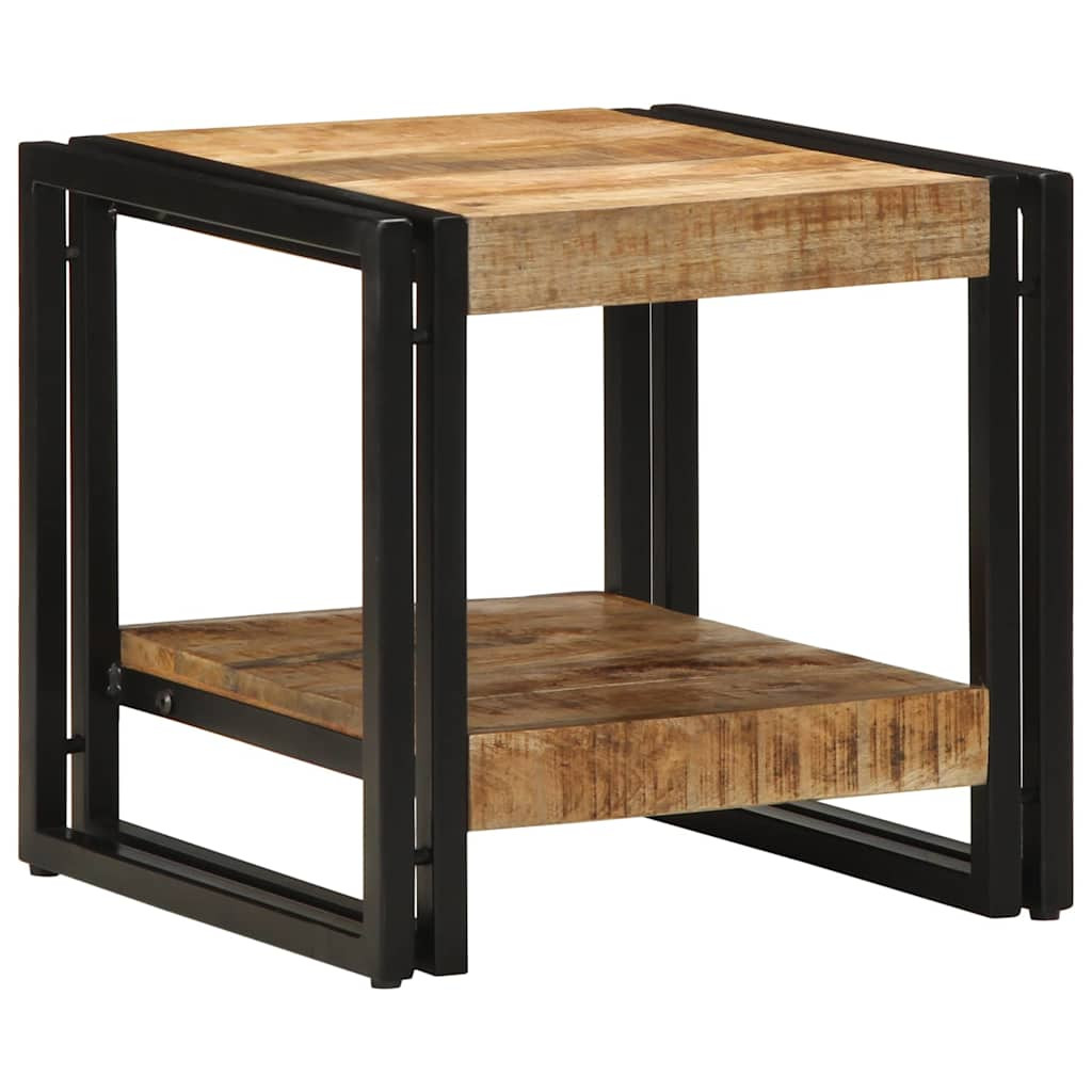 vidaXL Couchtisch Braun 40 x 40 x 38 cm Massivholz Mango