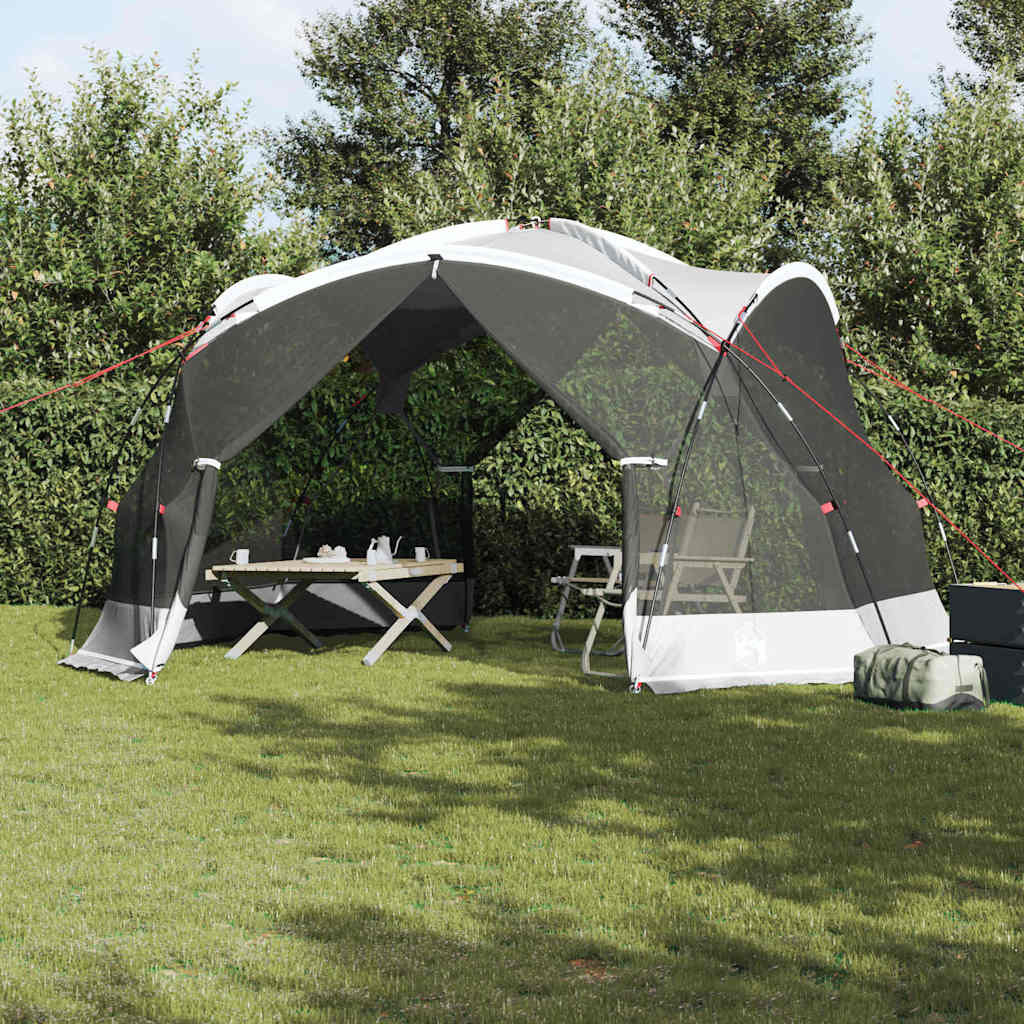 vidaXL Moskitonetz-Zelt mit Dach Grau 434 x 434 x 230 cm