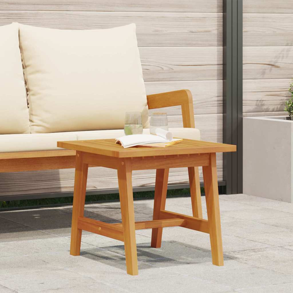 vidaXL Beistelltisch Öl-Natur 45 x 45 x 40 cm Massivholz Akazie