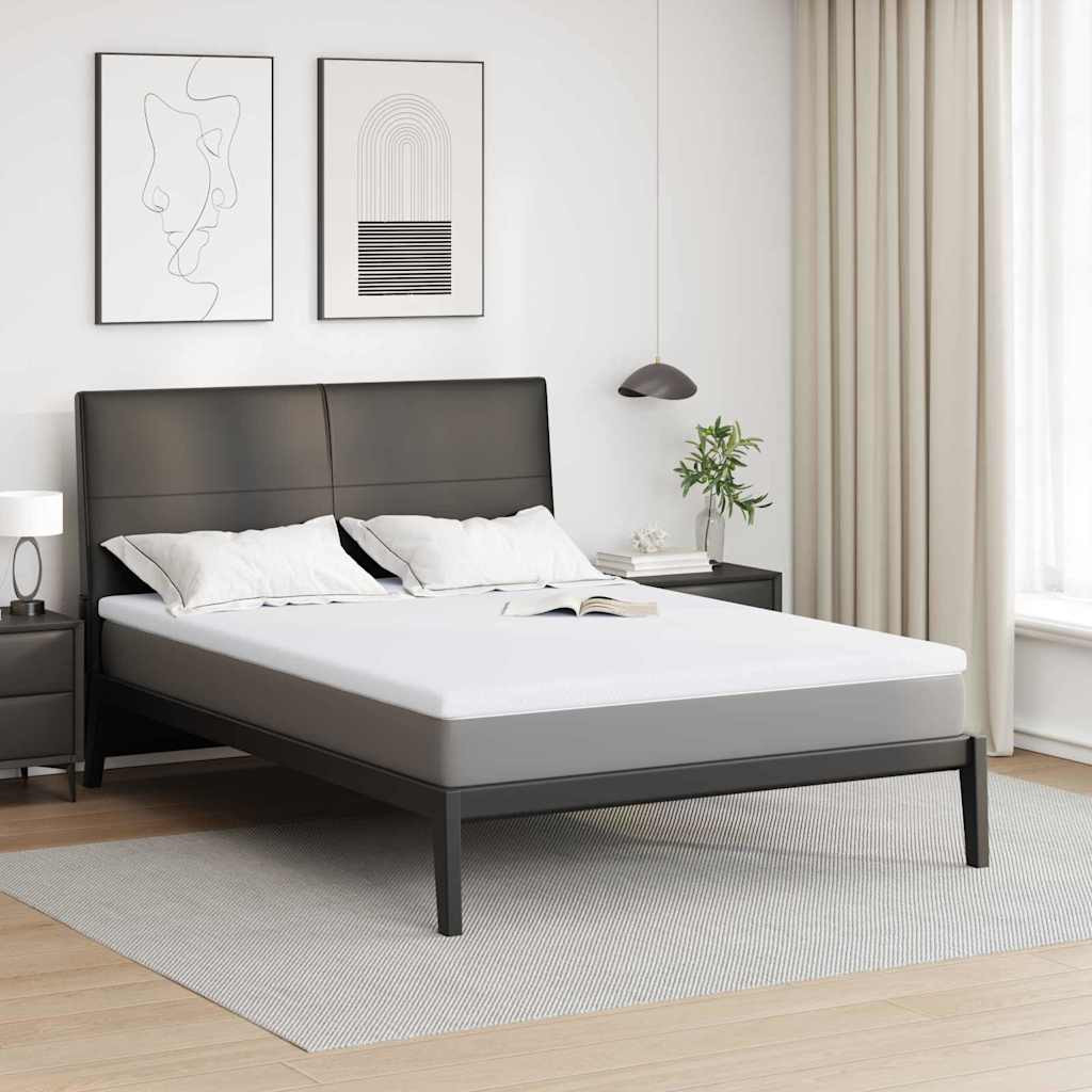 vidaXL Matratzentopper aus Memory-Schaum 160 x 200 cm Thick Weich Weiß