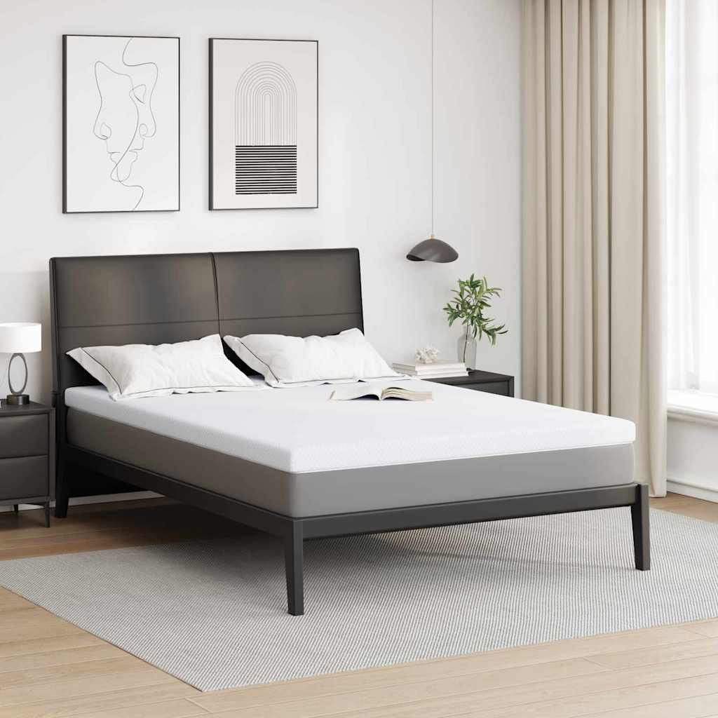 vidaXL Matratzentopper aus Memory-Schaum 140 x 200 cm Thick Weich Weiß
