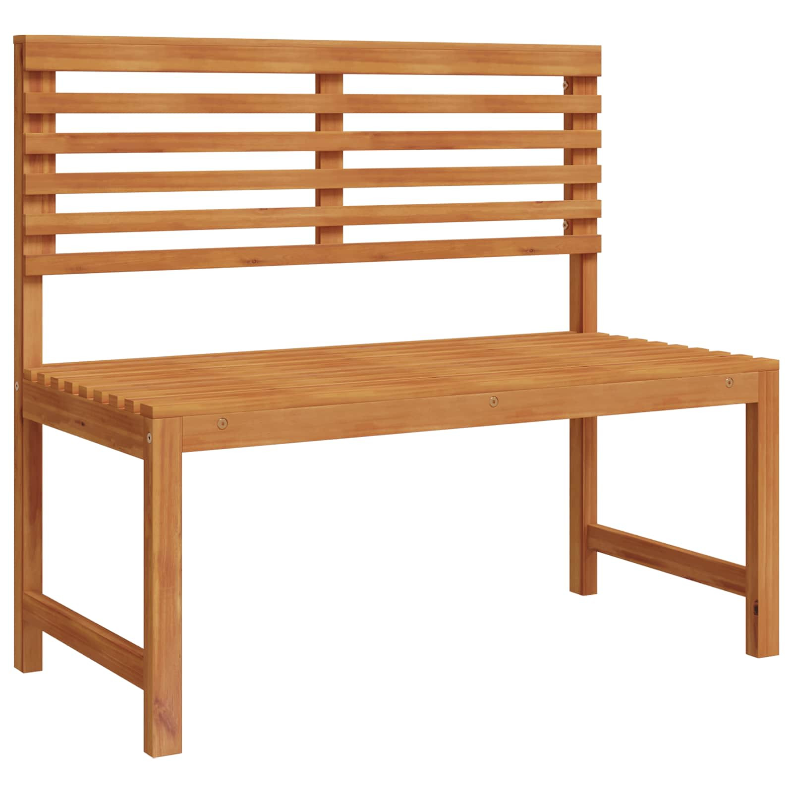 vidaXL Gartenstuhl Braun 100 x 50 x 91cm Massivholz Akazie