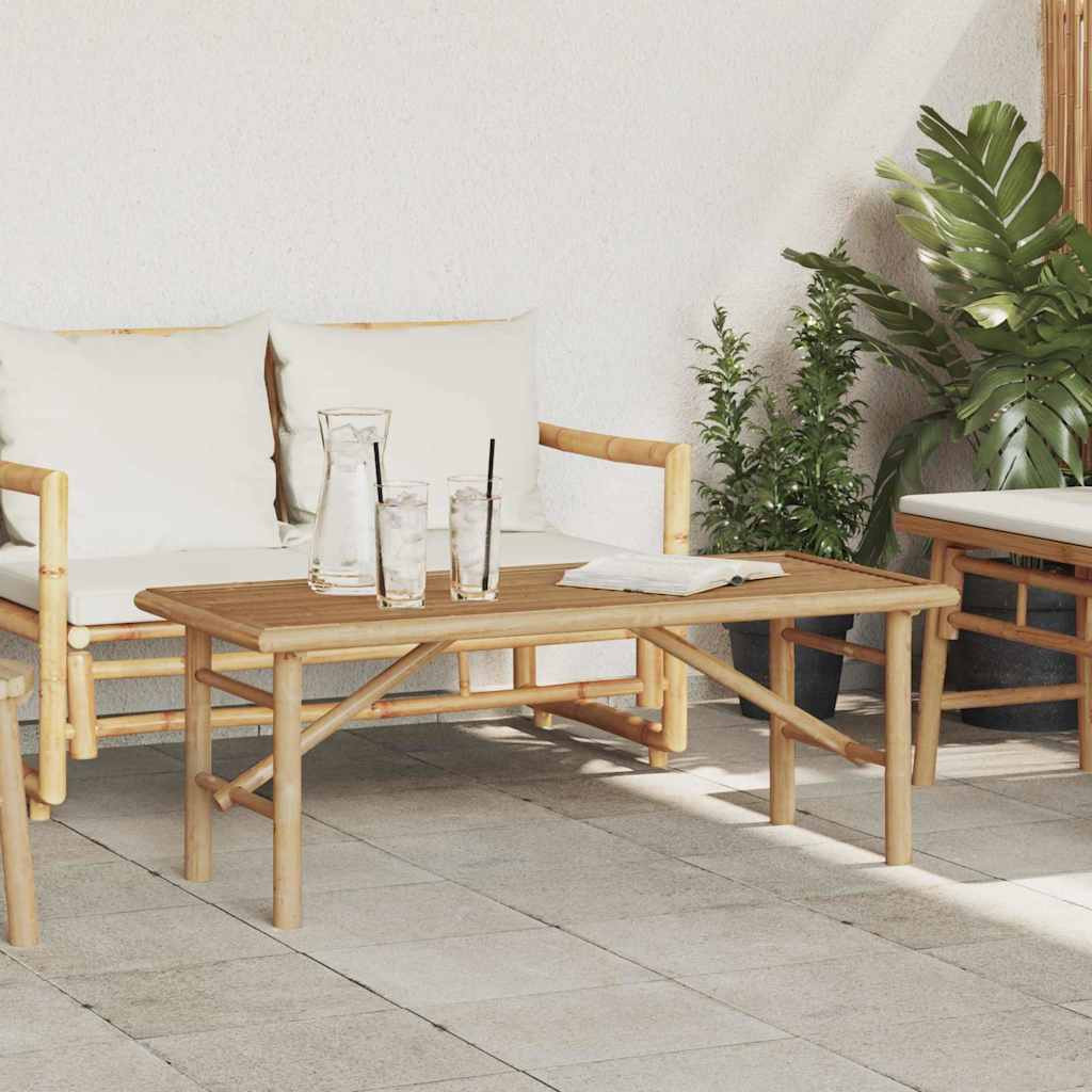 vidaXL Couchtisch Braun 110 x 50 x 43 cm Bambus