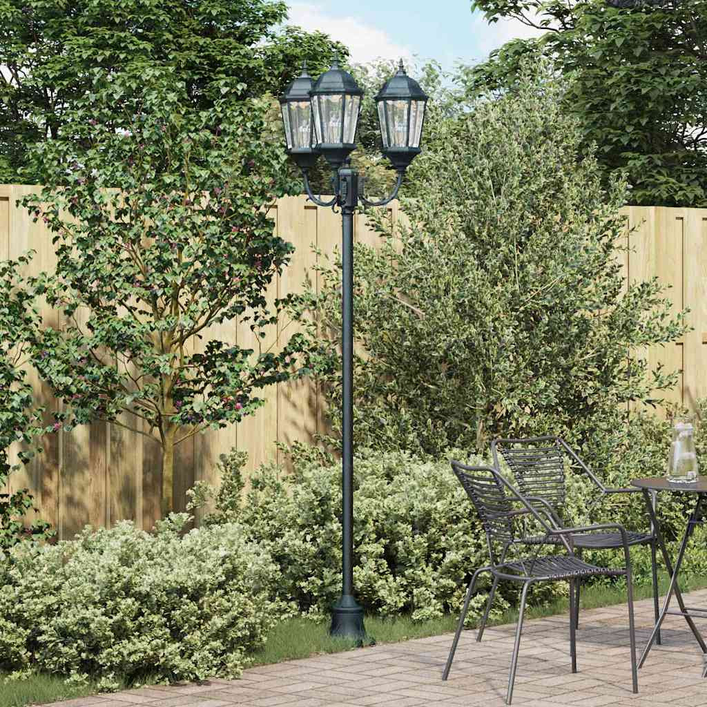 vidaXL Garten-Licht Vintage gebürstetes Grün 57 x 49 x 241 cm