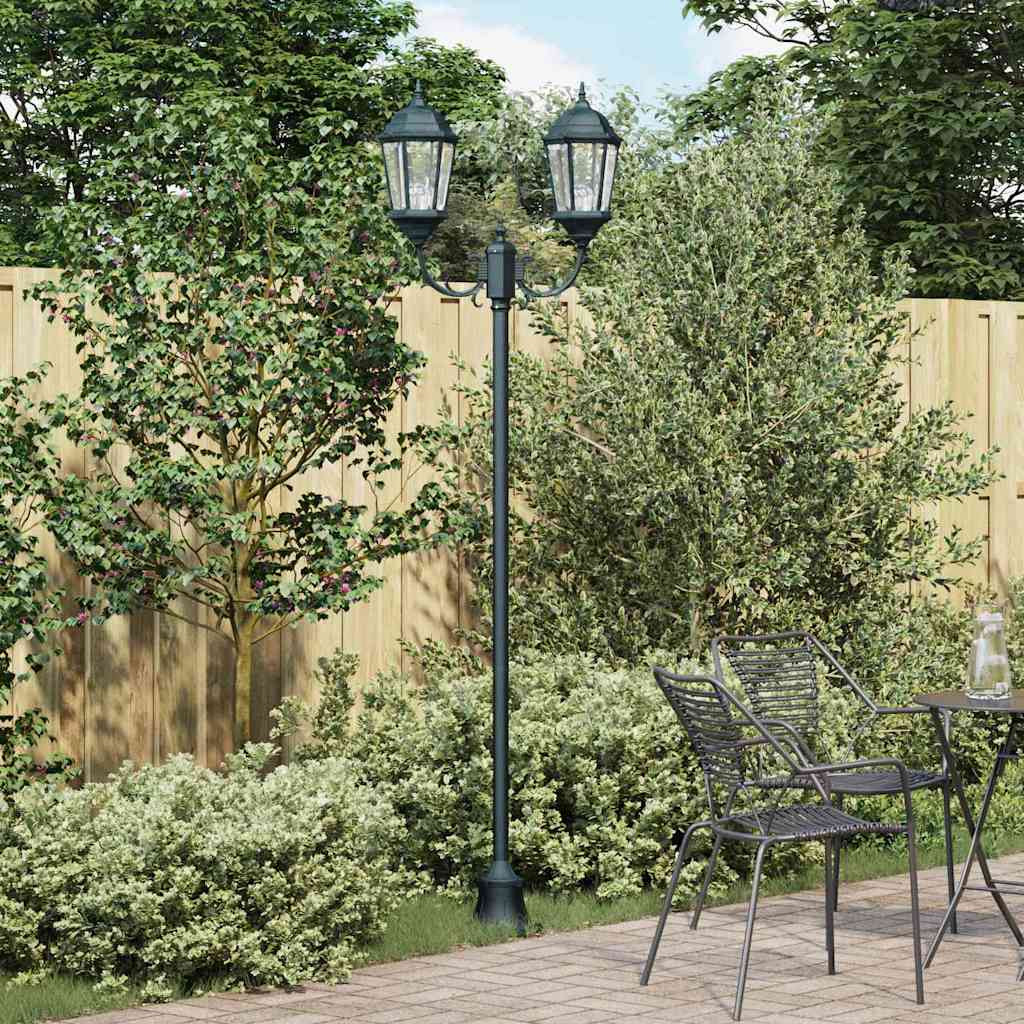 vidaXL Garten-Licht Vintage gebürstetes Grün 68 x 20 x 235 cm