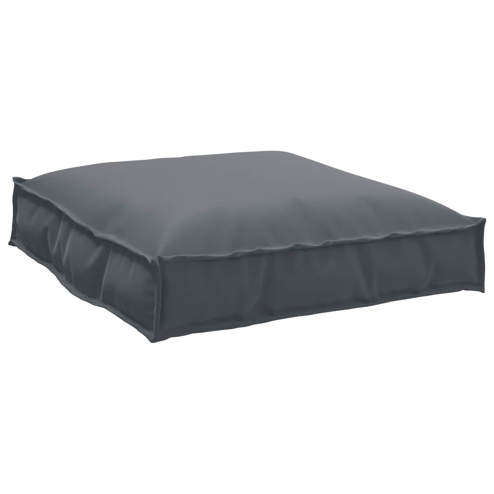 vidaXL Kissen Anthrazit 70 x 70 x 12 cm Oxford-Stoff