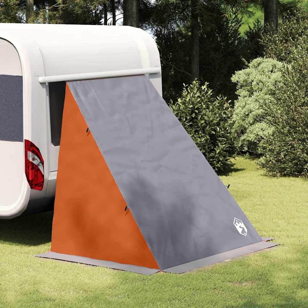 vidaXL Heckklappenzelt Personen 190 x 150 x 185 cm Grau und Orange