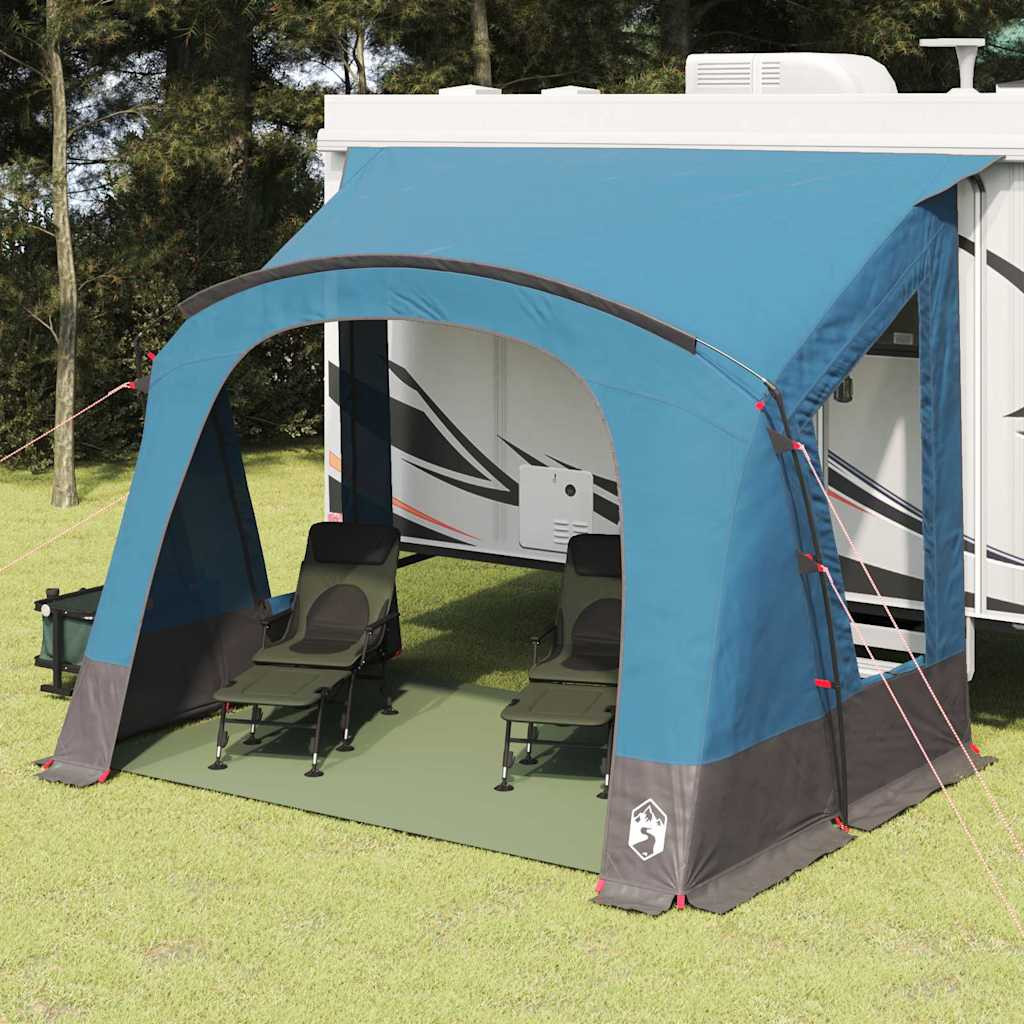 vidaXL Caravan Zelt für 3 Personen 3 Personen 330 x 252 x 245 cm Blau