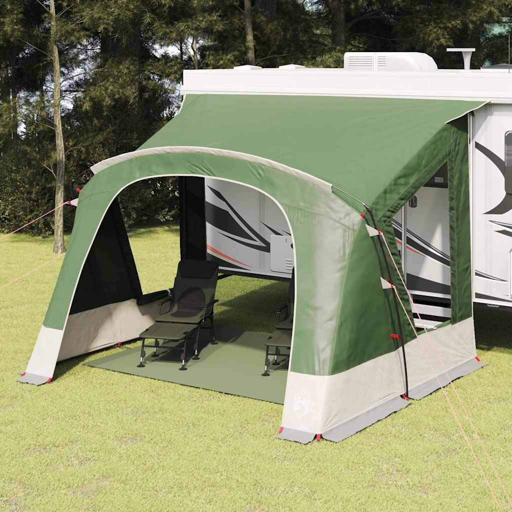 vidaXL Caravan-Zelt für 5 Personen 5 Personen 410 x 275 x 245 cm Grün