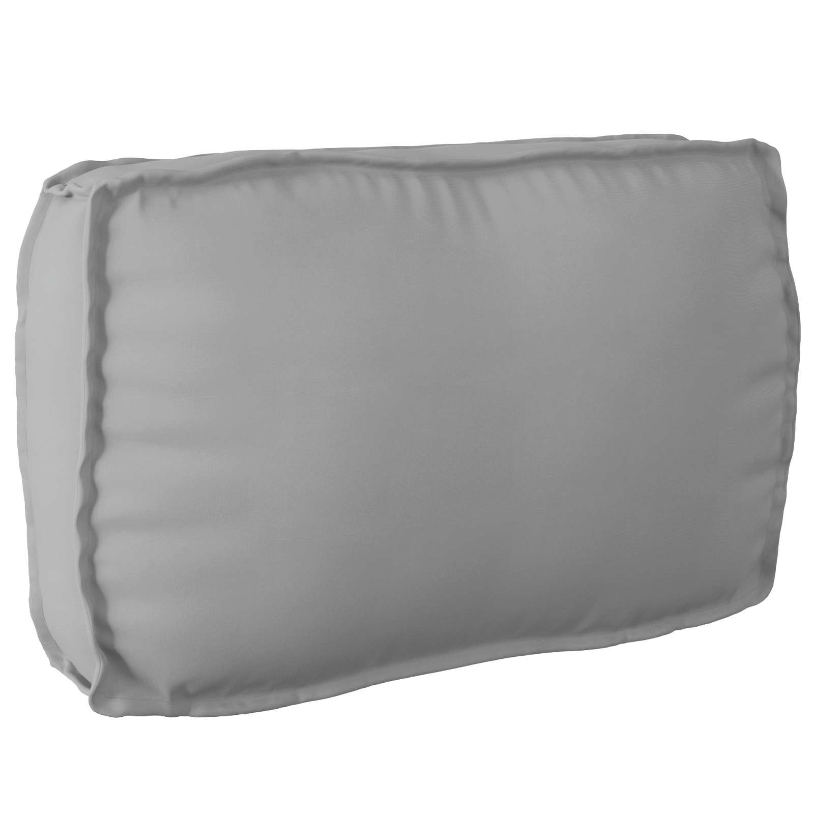 vidaXL Kissen Grau 70 x 40 x 12 cm Oxford-Stoff
