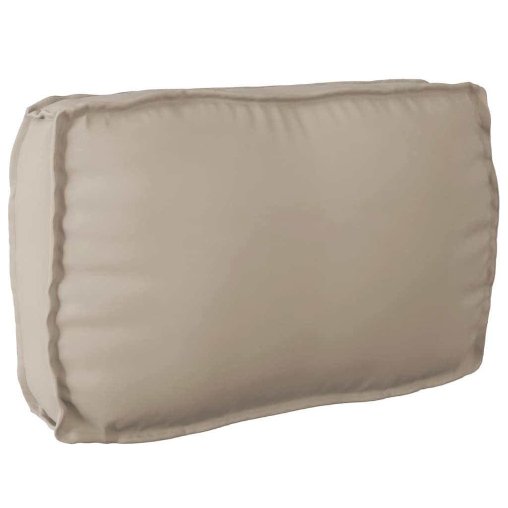 vidaXL Kissen Taupe 70 x 40 x 12 cm Oxford-Stoff