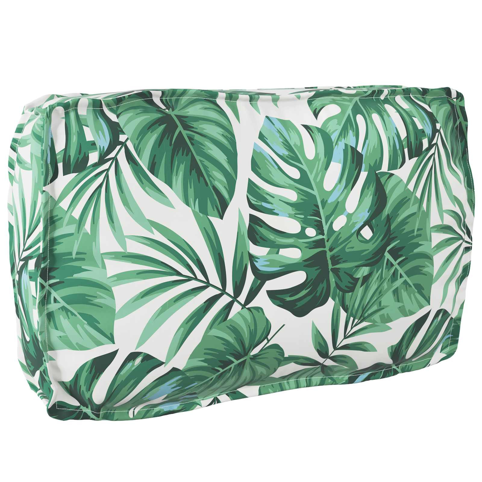 vidaXL Kissen Blatt Blattmuster 70 x 40 x 12 cm Oxford-Stoff