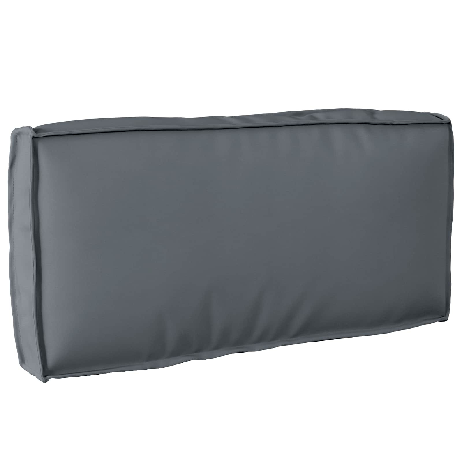 vidaXL Kissen Anthrazit 80 x 40 x 12 cm Oxford-Stoff
