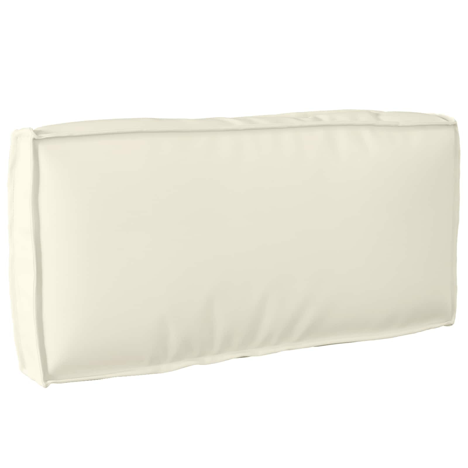 vidaXL Kissen Creme 80 x 40 x 12 cm Oxford-Stoff