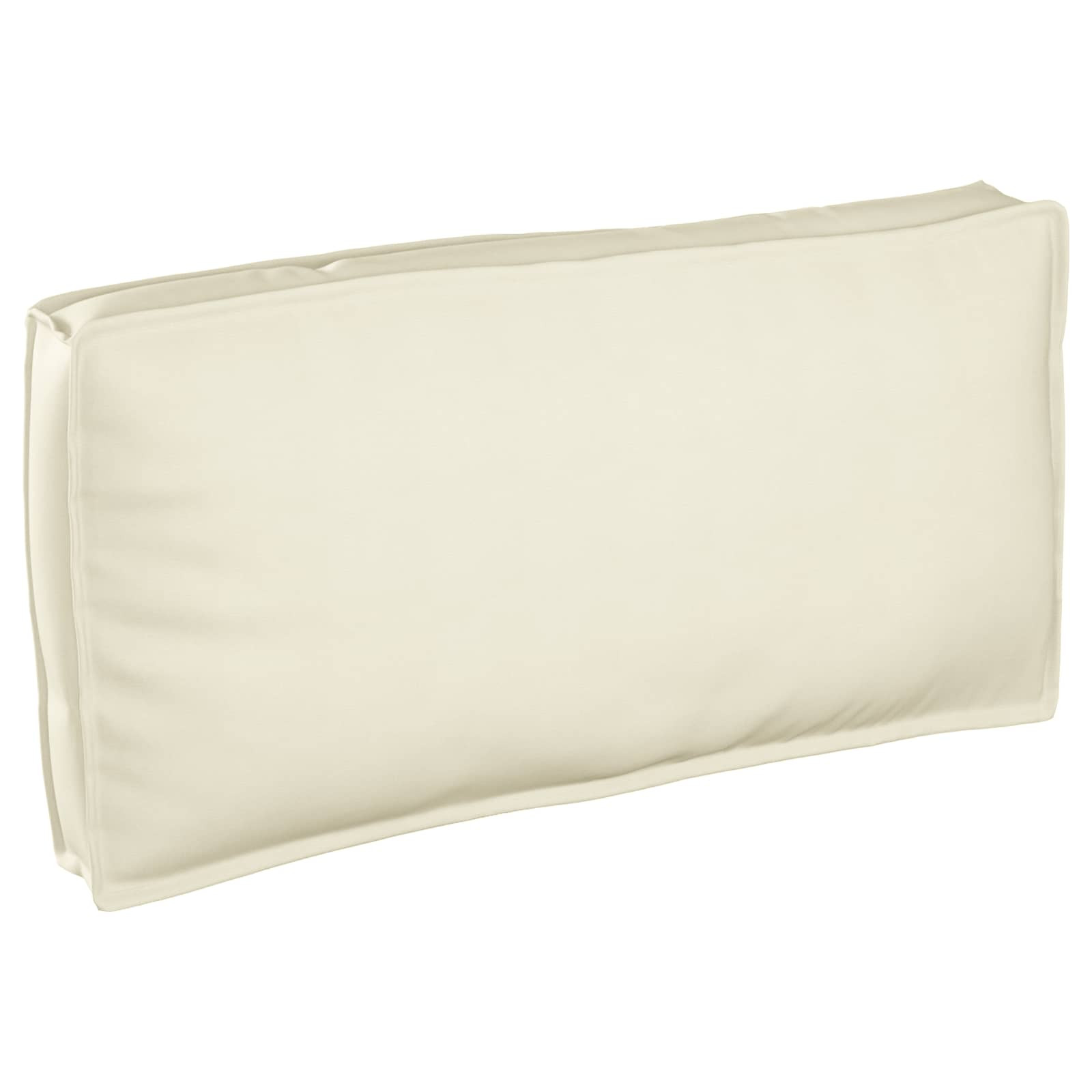 vidaXL Kissen Creme 120 x 60 x 12 cm Oxford-Stoff