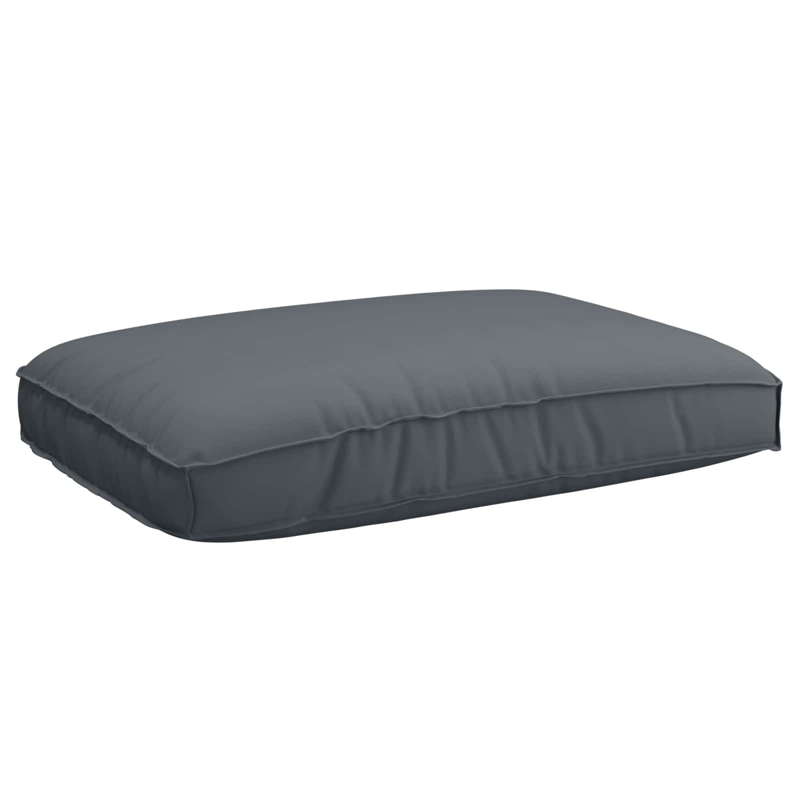 vidaXL Kissen Anthrazit 120 x 80 x 12 cm Oxford-Stoff
