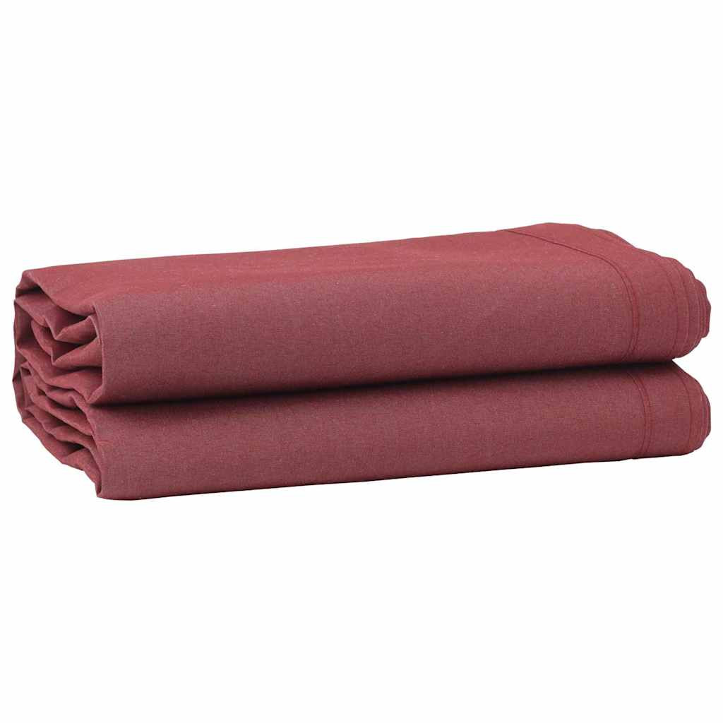 vidaXL Markisenersatzstoff Bordeauxrot 1000 x 160 cm Polyester