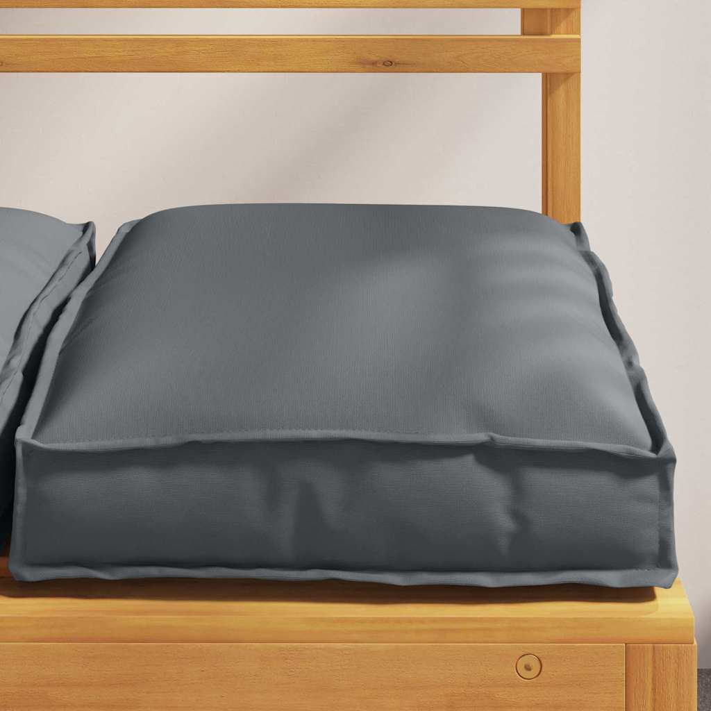 vidaXL Kissen 4 pcs Anthrazit 40 x 40 x 8 cm Oxford-Stoff