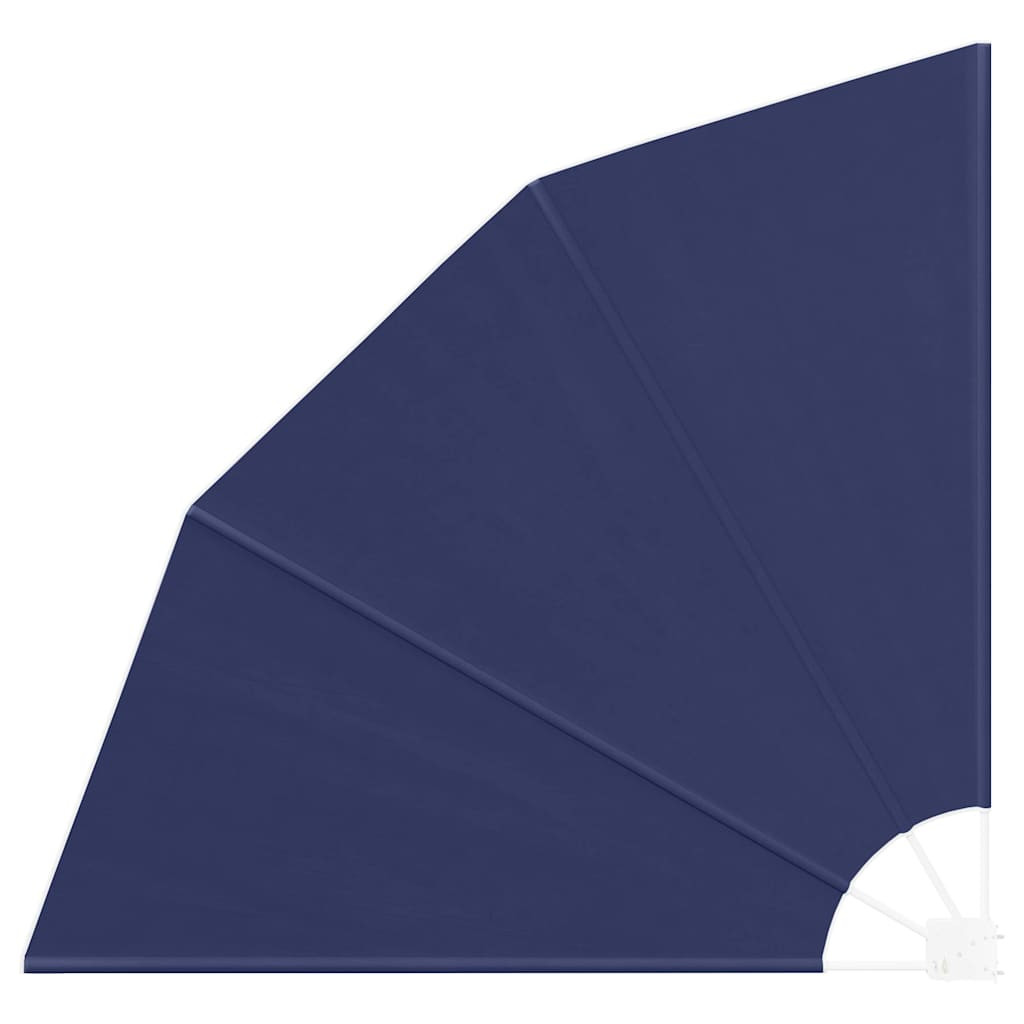 vidaXL Balkon Sichtschutz 160 x 160 cm Polyester Marineblau