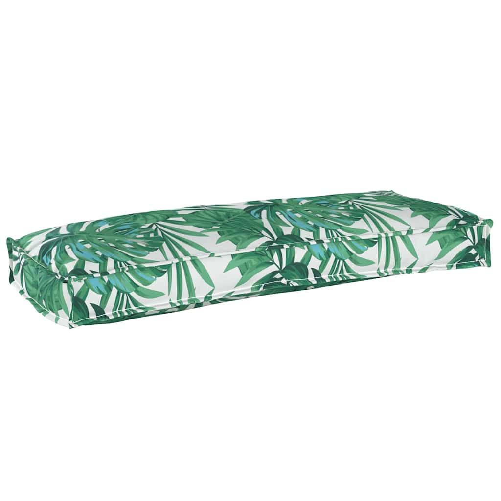 vidaXL Kissen Blatt Blattmuster 100 x 40 x 8 cm Oxford-Stoff