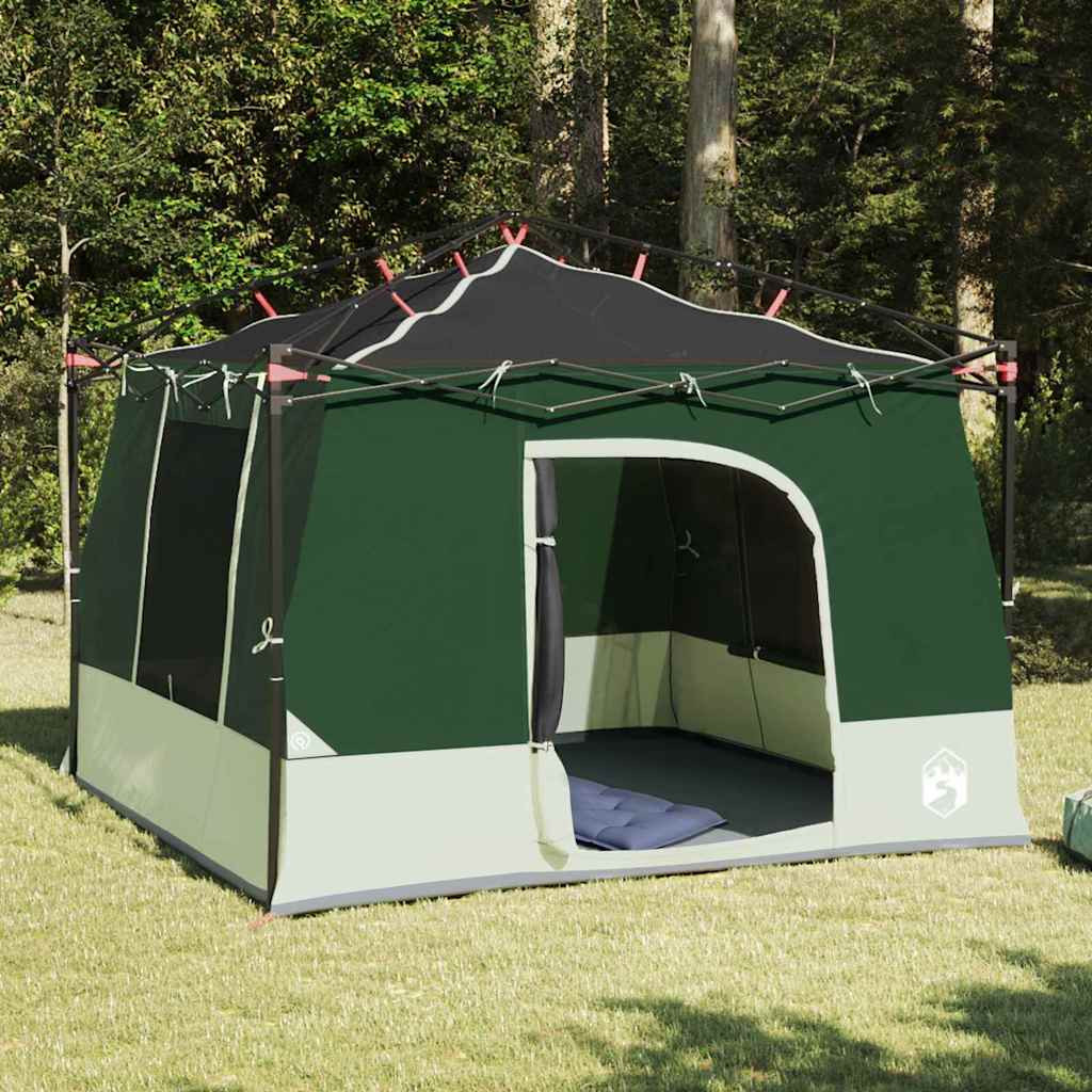 vidaXL Innenzelt mit Dach mit Speicher Grün 290 x 288 x 234 cm Taft