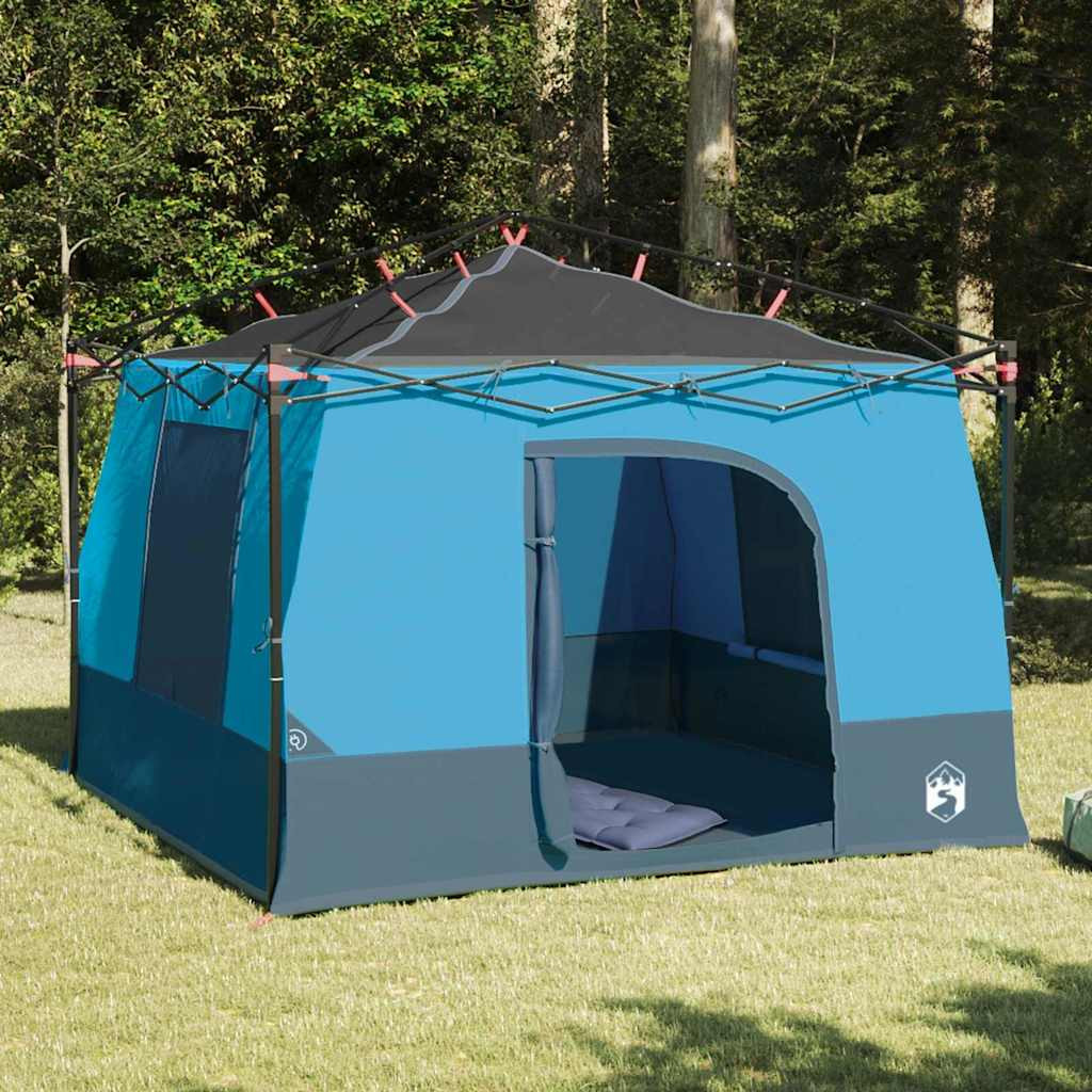 vidaXL Innenzelt mit Dach mit Speicher Blau 290 x 288 x 234 cm Taft