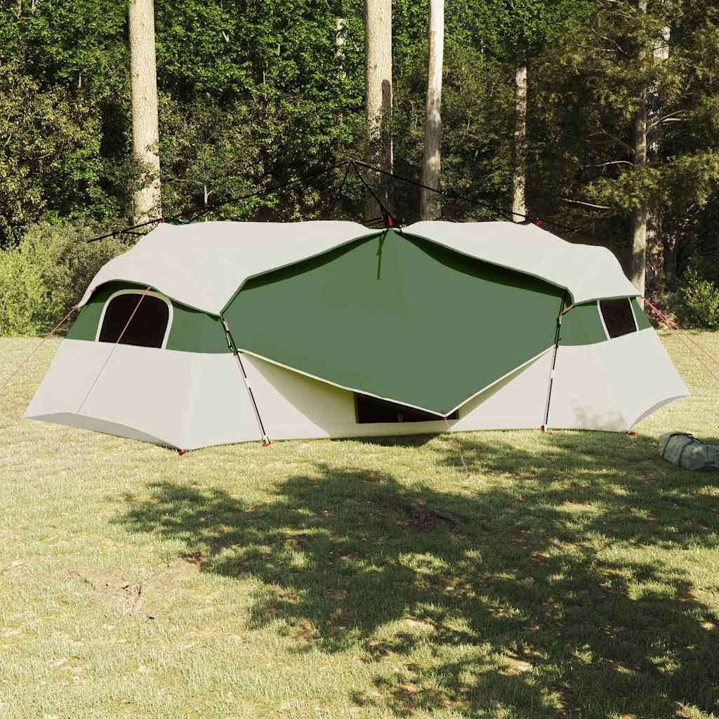 vidaXL Innenzelt mit Dach mit Speicher Grün 520 x 520 x 190 cm Taft