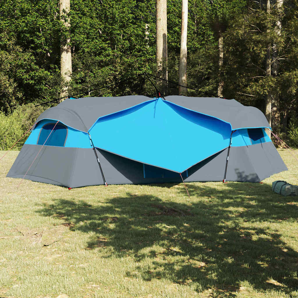 vidaXL Innenzelt mit Dach mit Speicher Blau 520 x 520 x 190 cm Taft