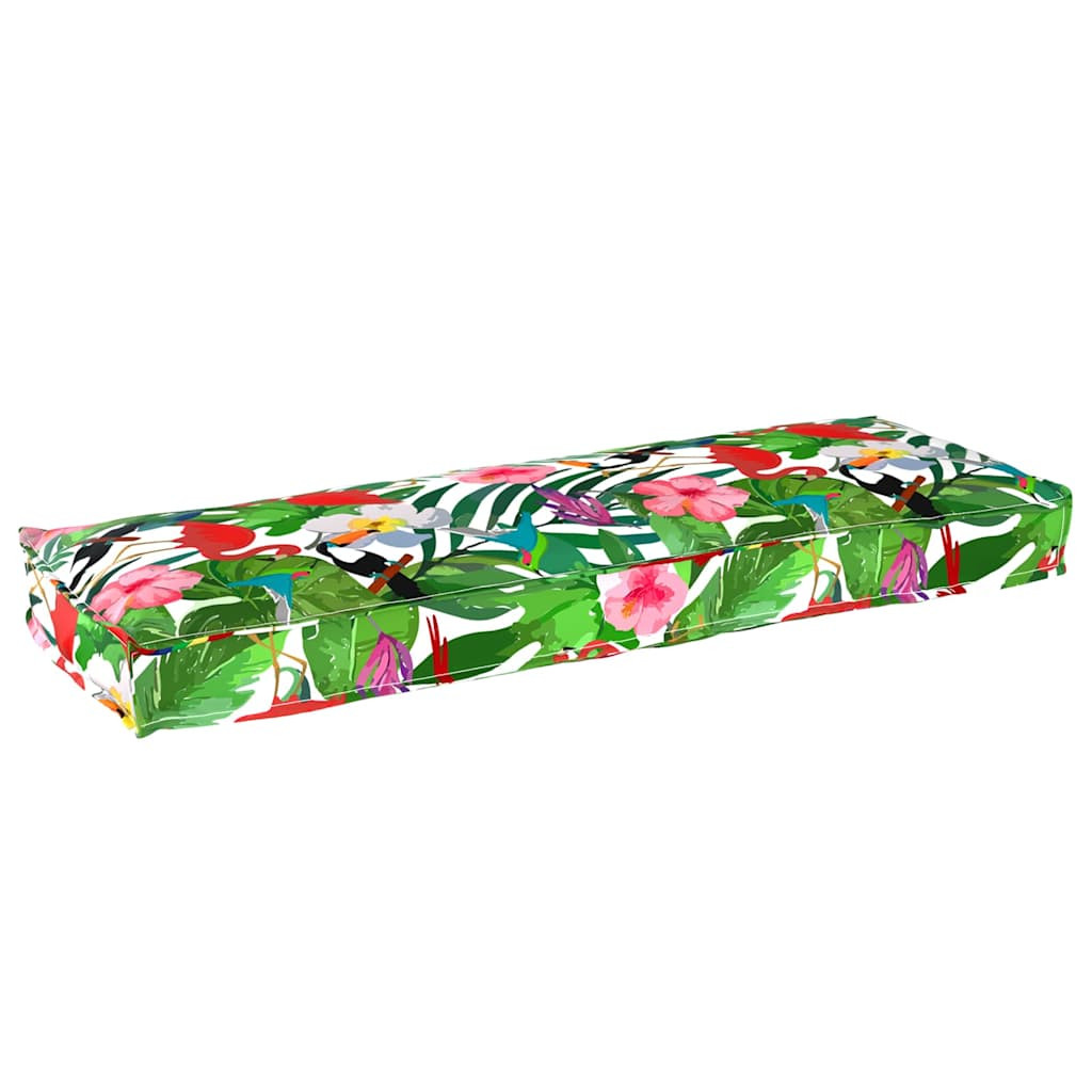vidaXL Kissen Floral Mehrfarbig 120 x 40 x 8 cm Oxford-Stoff