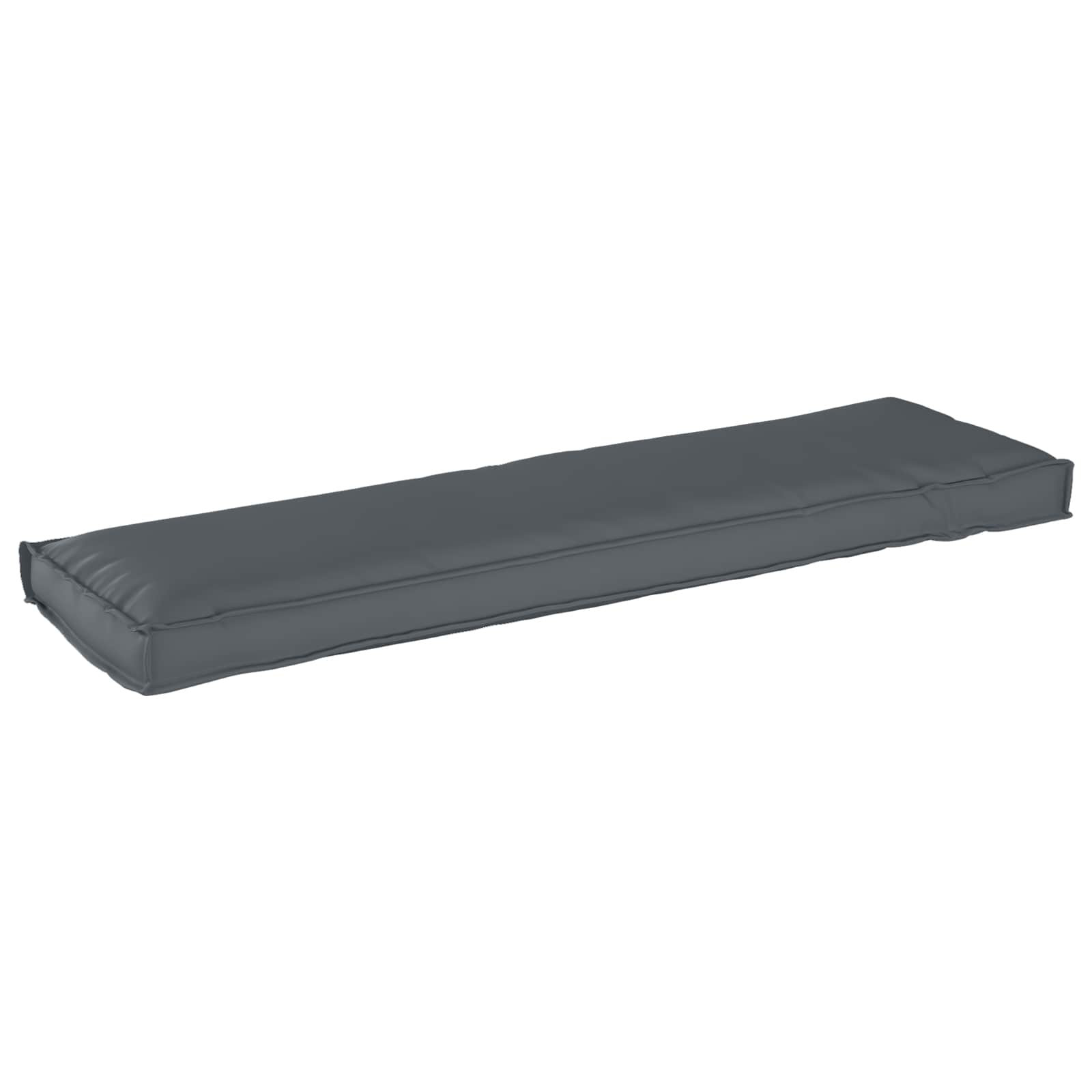 vidaXL Kissen Anthrazit 140 x 40 x 8 cm Oxford-Stoff