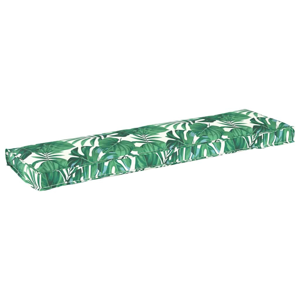 vidaXL Kissen Blatt Blattmuster 140 x 40 x 8 cm Oxford-Stoff