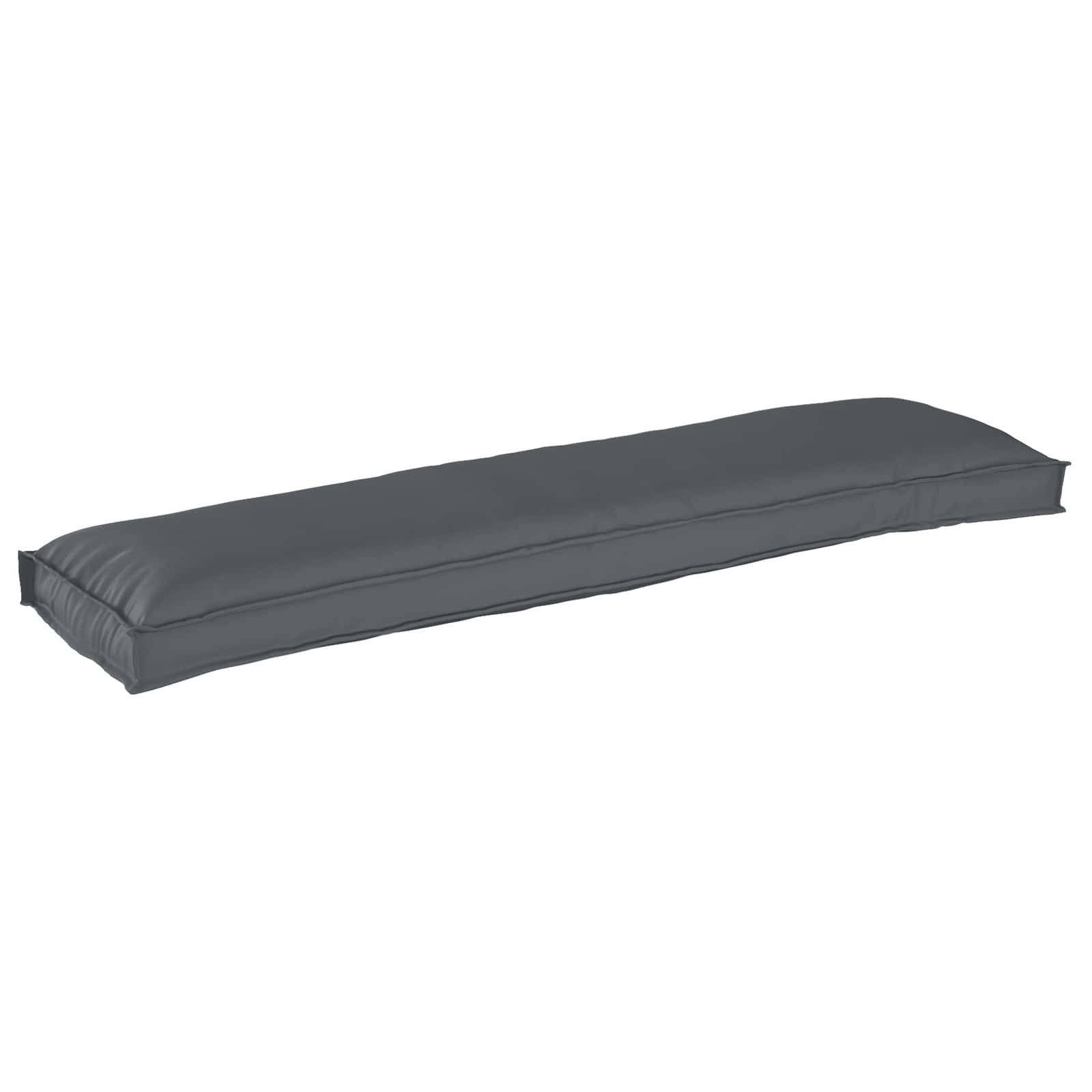 vidaXL Kissen Anthrazit 150 x 40 x 8 cm Oxford-Stoff