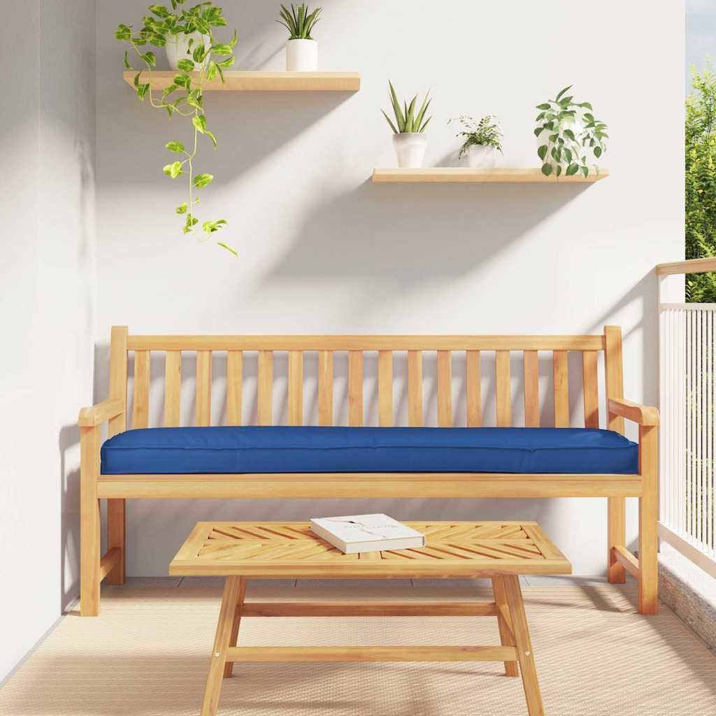 vidaXL Palettenkissen Königsblau 200 x 40 x 8 cm Oxford-Stoff