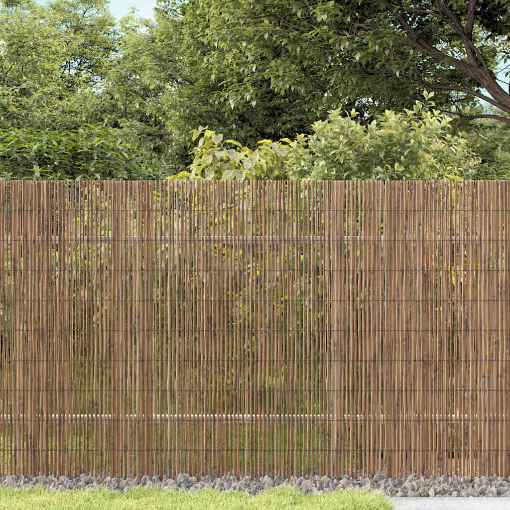 vidaXL Gartenzaun Natur