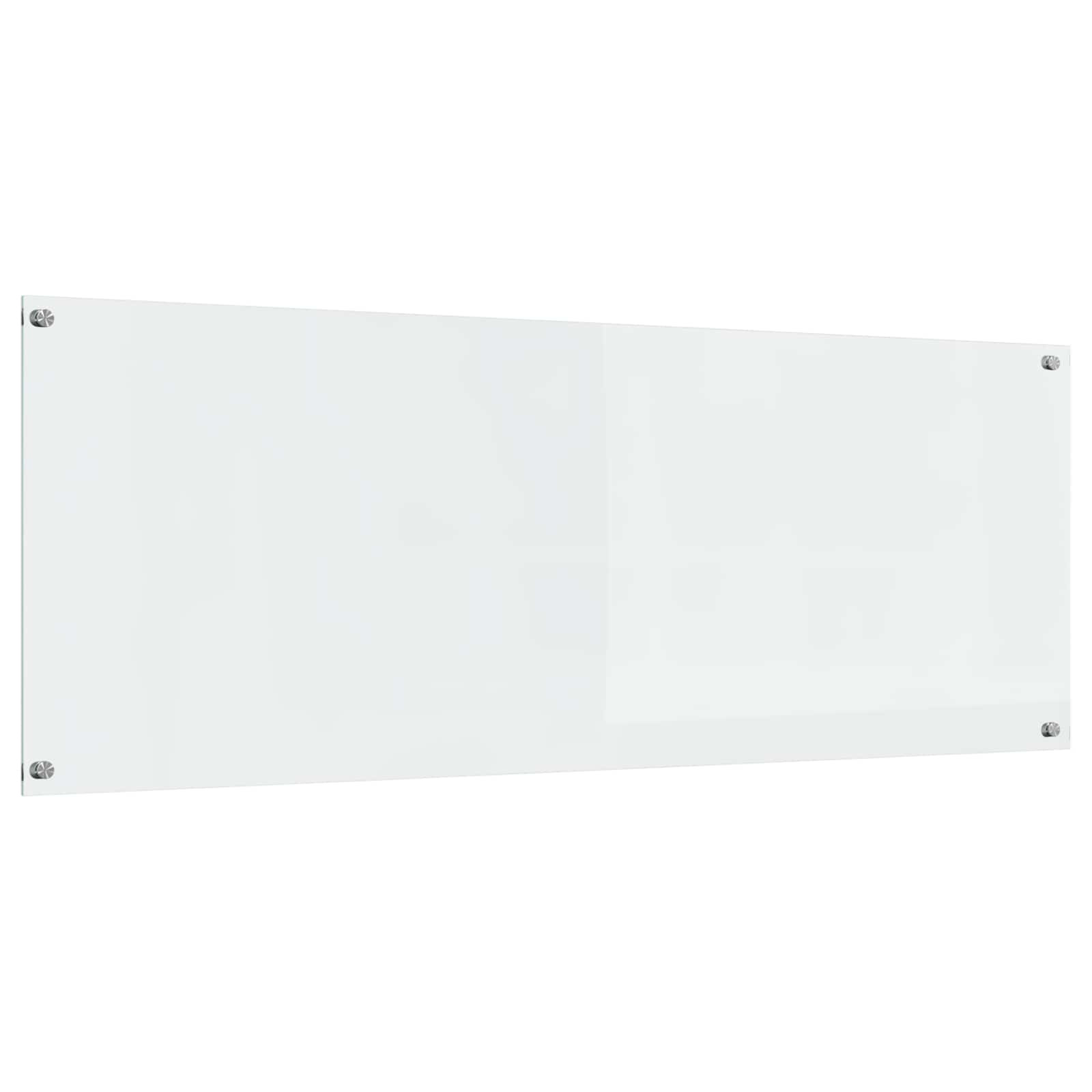 vidaXL Küchenrückwand Transparent 110 x 40 cm Gehärtetes Glas