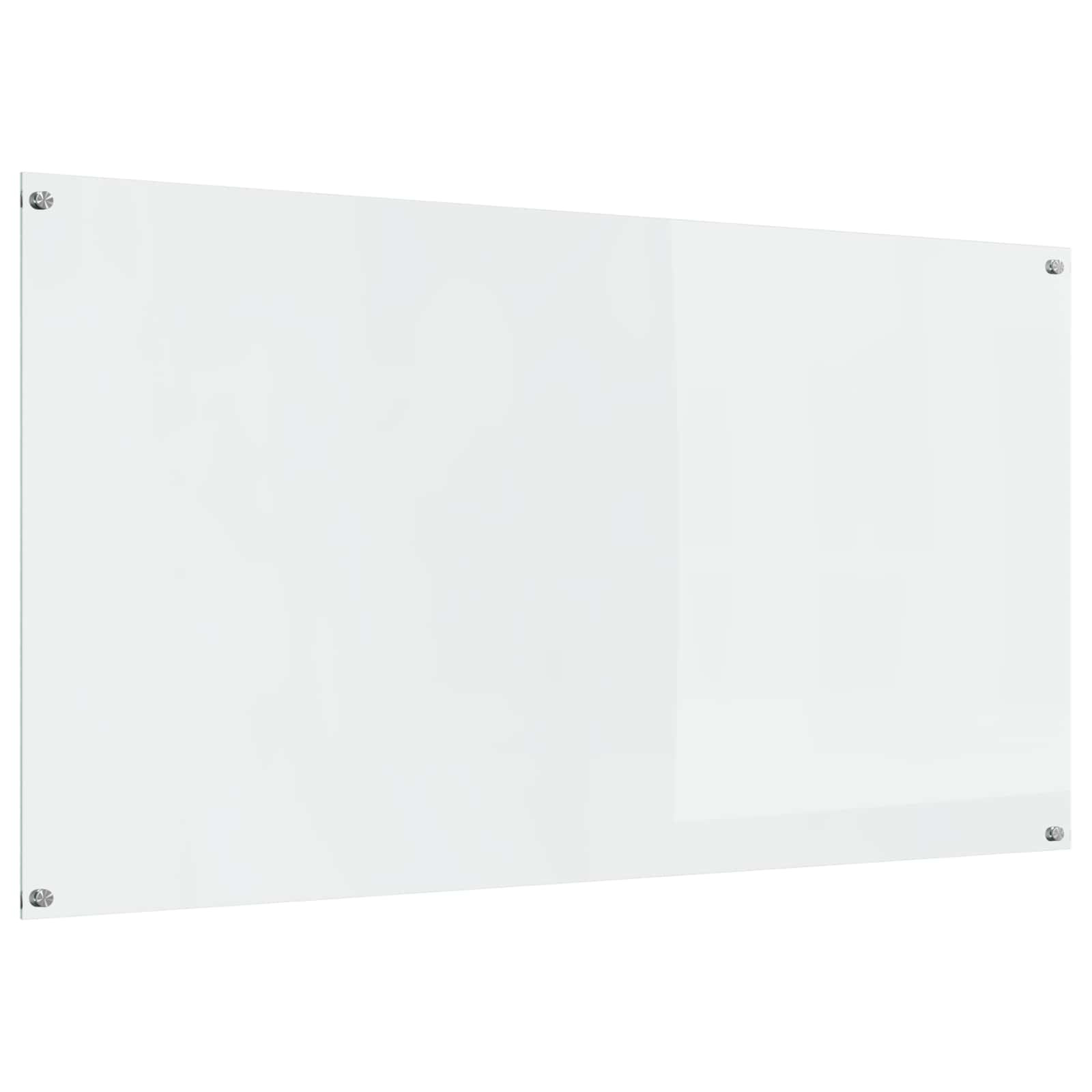 vidaXL Küchenrückwand Transparent 110 x 60 cm Gehärtetes Glas