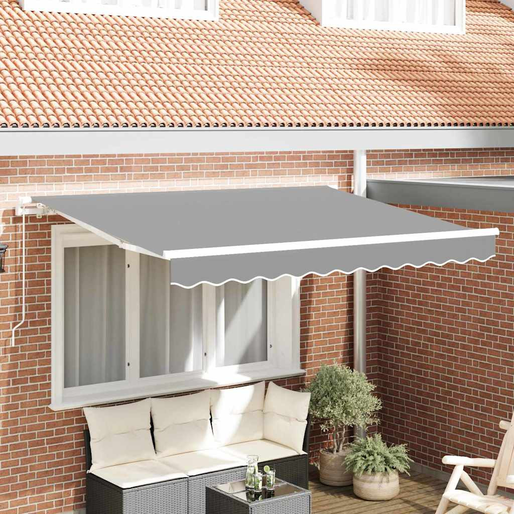 vidaXL Markisenrahmen Weiß 2,5 x 2 m Metall