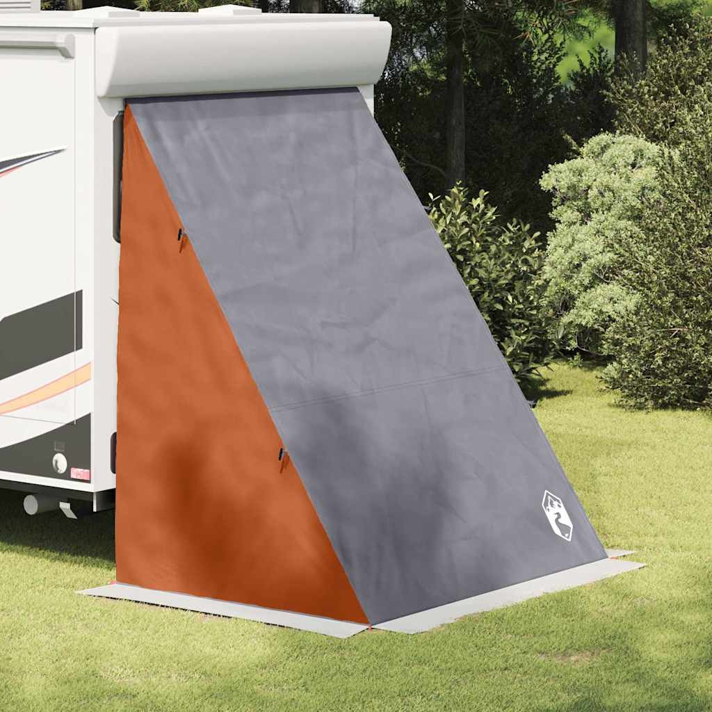 vidaXL Heckklappenzelt Personen 190 x 150 x 185 cm Grau und Orange