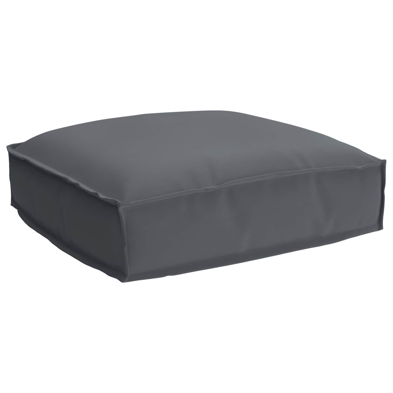 vidaXL Kissen Anthrazit 50 x 50 x 12 cm Oxford-Stoff
