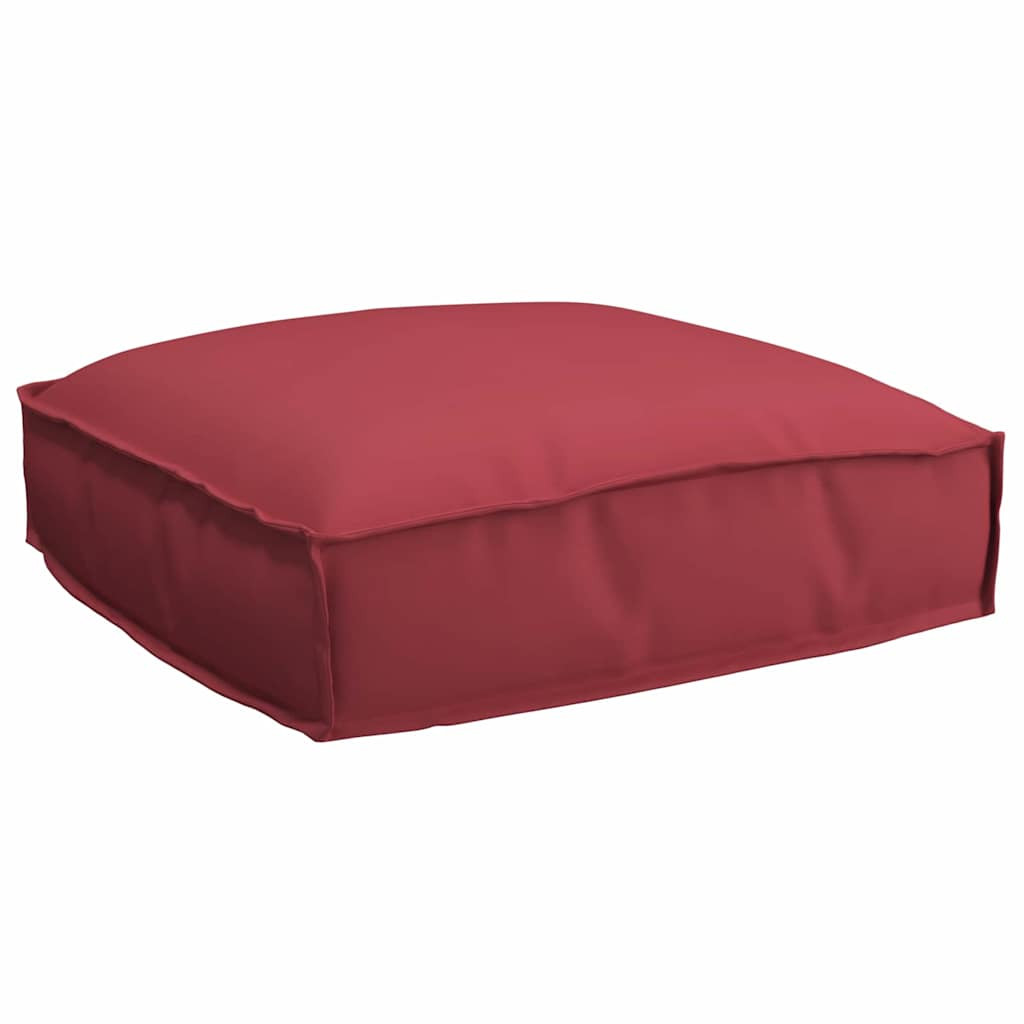 vidaXL Kissen Weinrot 50 x 50 x 12 cm Oxford-Stoff