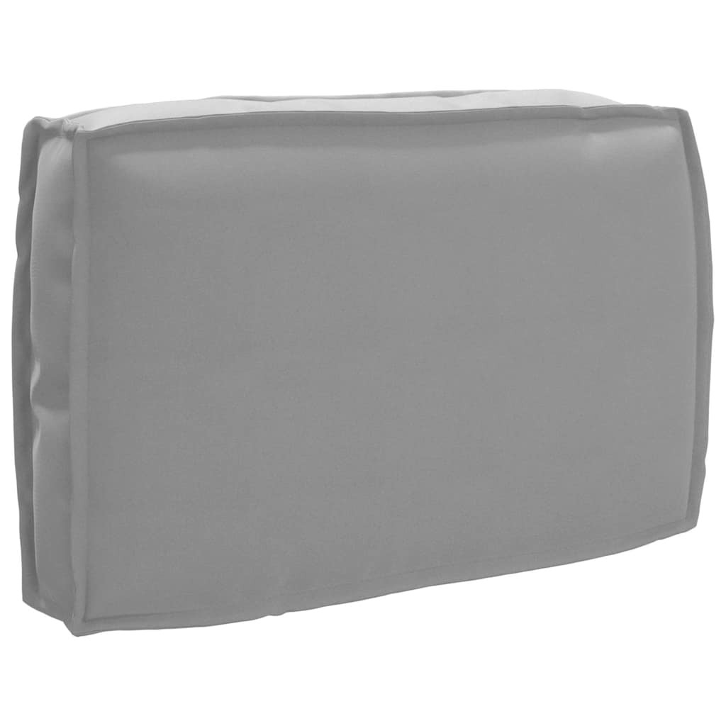 vidaXL Kissen Grau 60 x 40 x 12 cm Oxford-Stoff