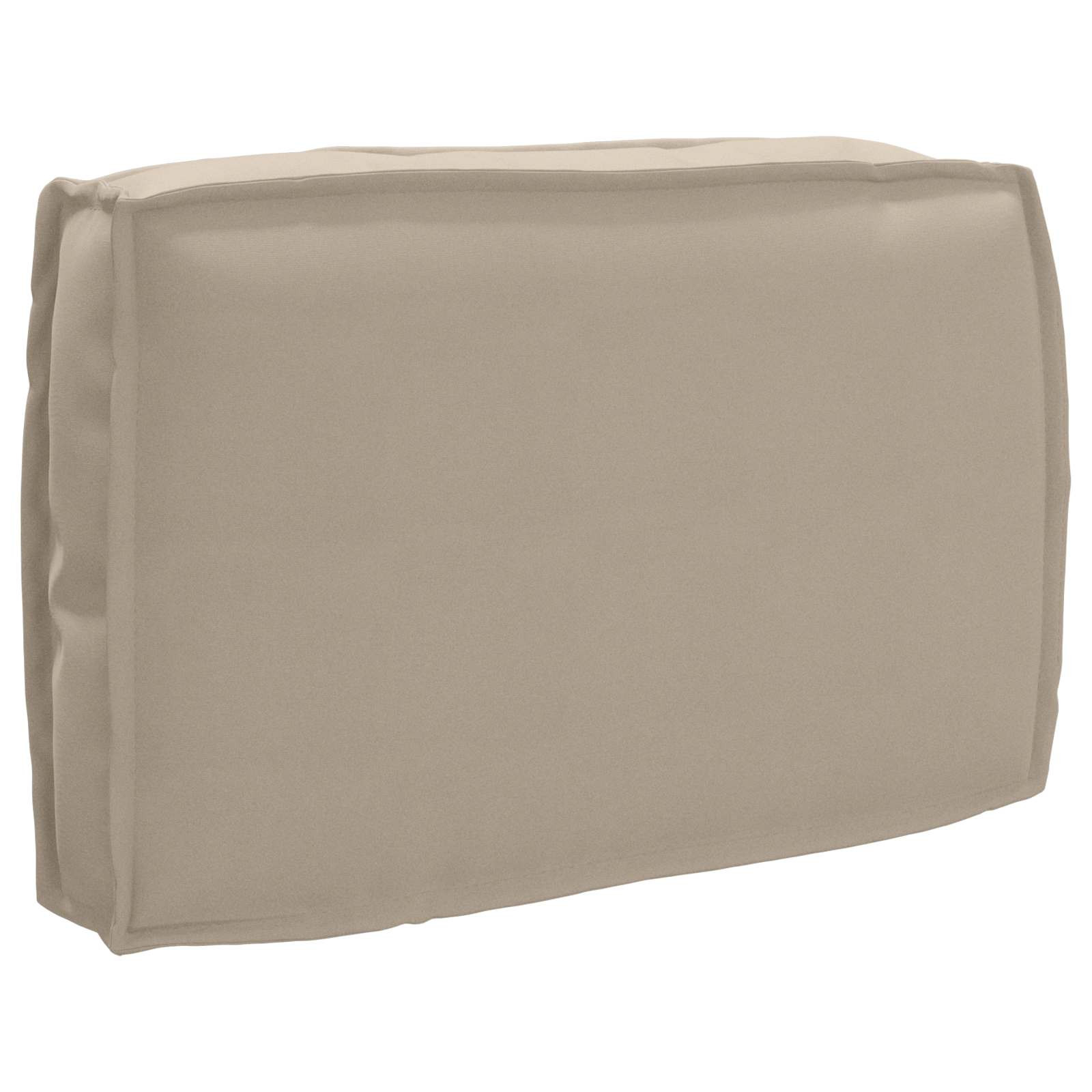 vidaXL Kissen Taupe 60 x 40 x 12 cm Oxford-Stoff