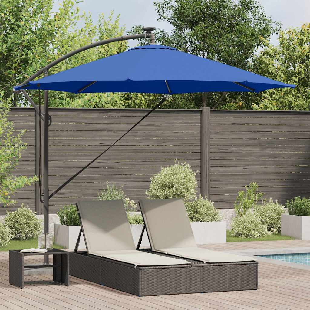 vidaXL Sonnenschirm 294 x 294 x 248 cm Polyester und Aluminium