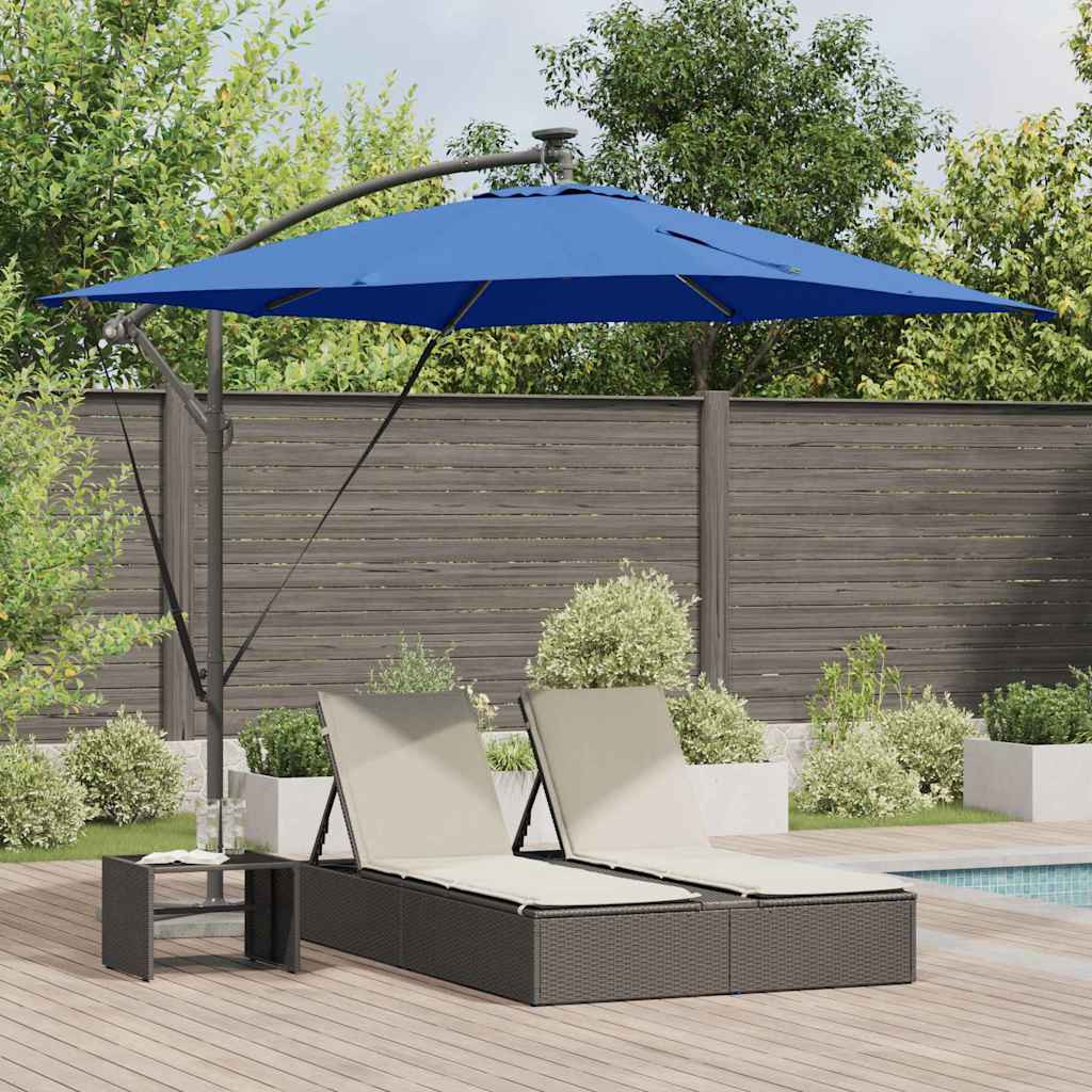 vidaXL Sonnenschirm 249 x 249 x 250 cm Polyester und Aluminium