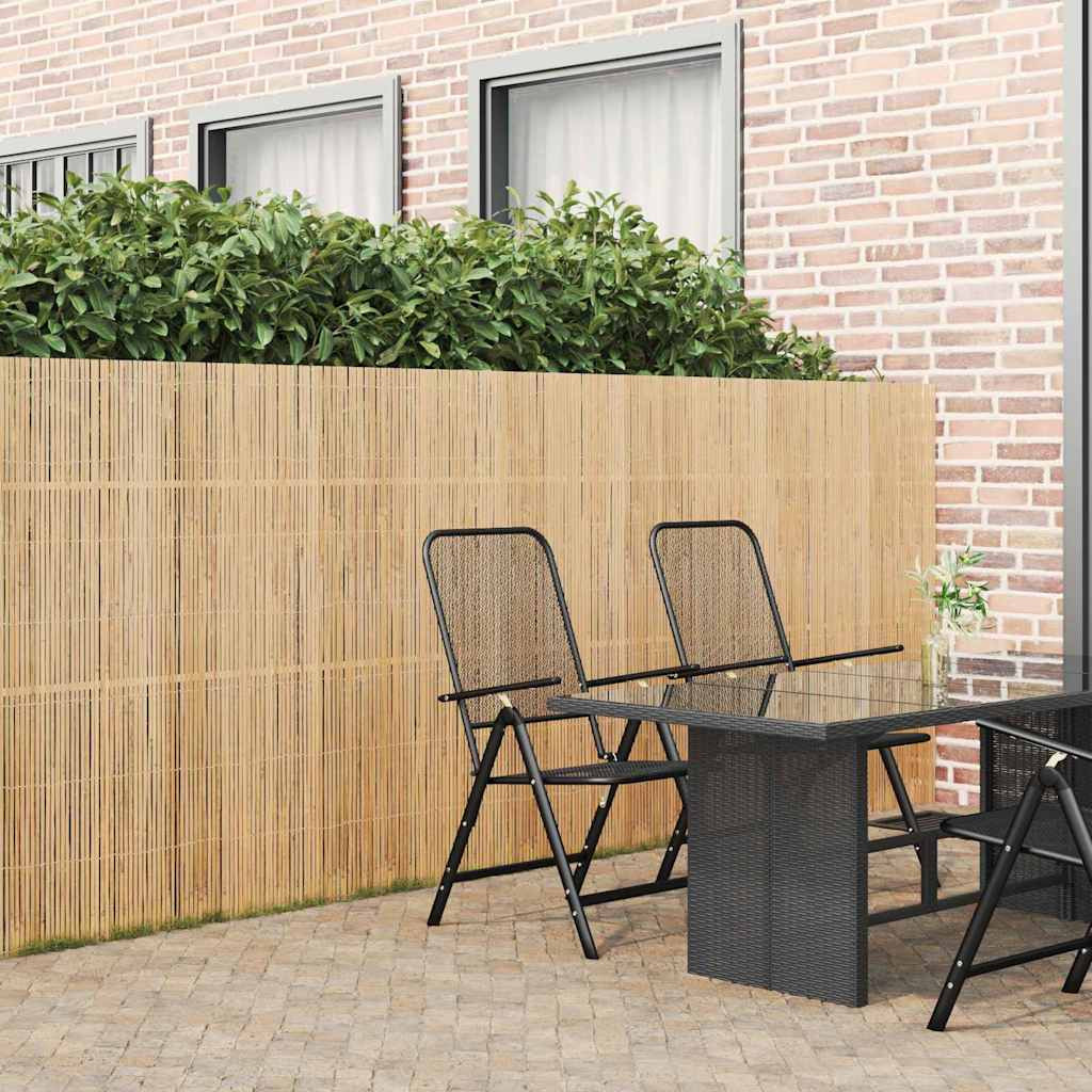 vidaXL Bambuszaun Natur 400 x 150 cm Bambus