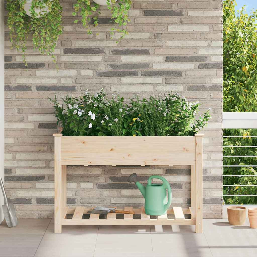 vidaXL Garten-Pflanzgefäß Beige 115 x 59 x 76,5 cm