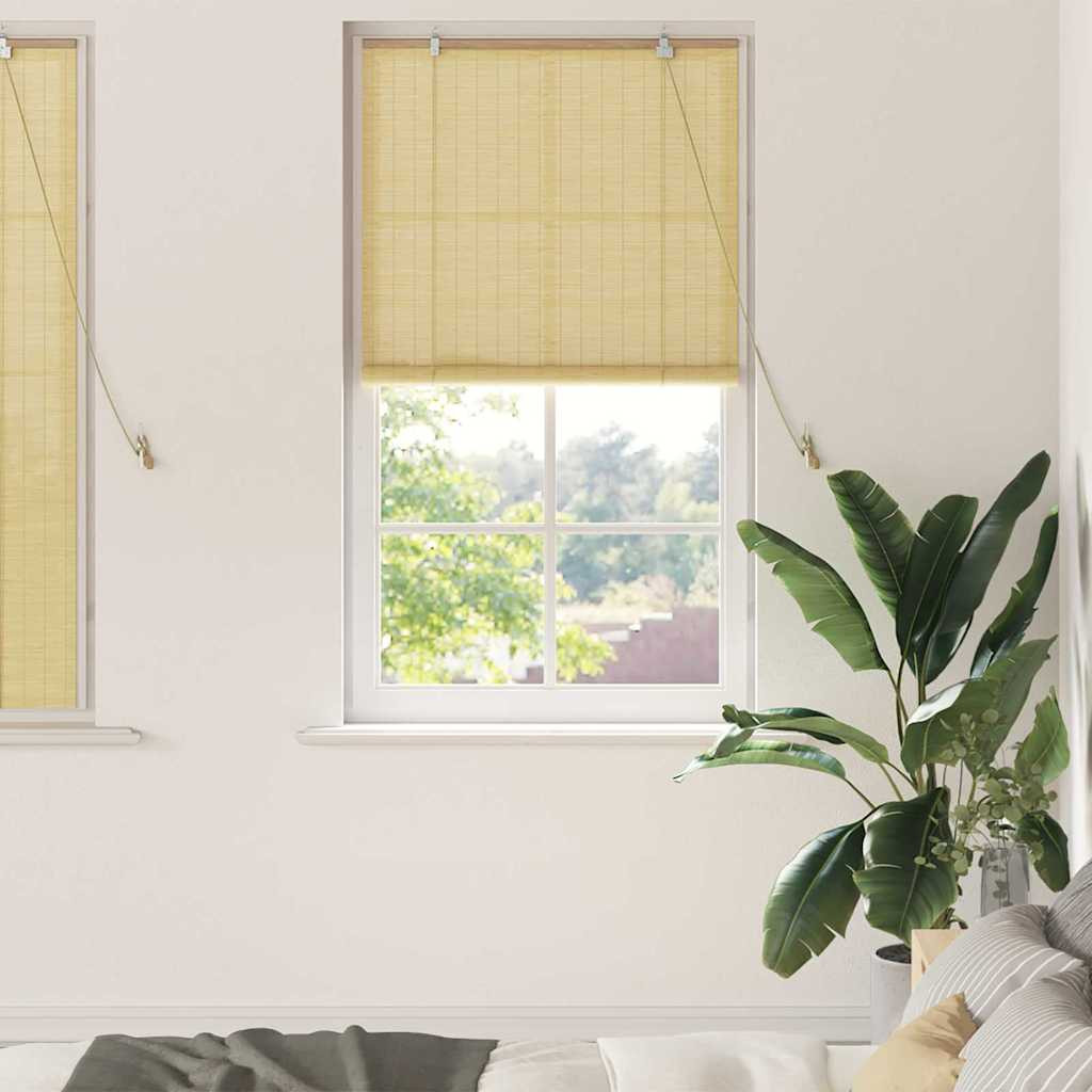 vidaXL Rollo Natur 80 x 160 cm Bambus