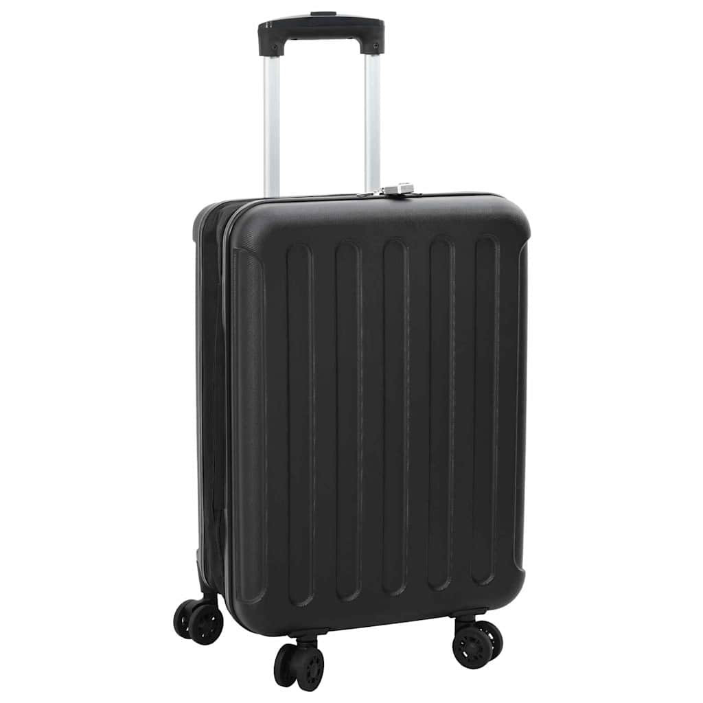 vidaXL Koffer mit Schloss Schwarz 43 x 27 x 66 cm ABS Kunststoff
